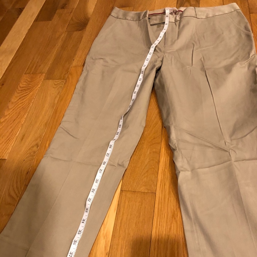 Banana Republic tan trouser pants NWT 16